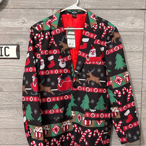 Christmas Dec 25th Jacket Suit Blazer (Large - NWT) - Picture 10 of 11
